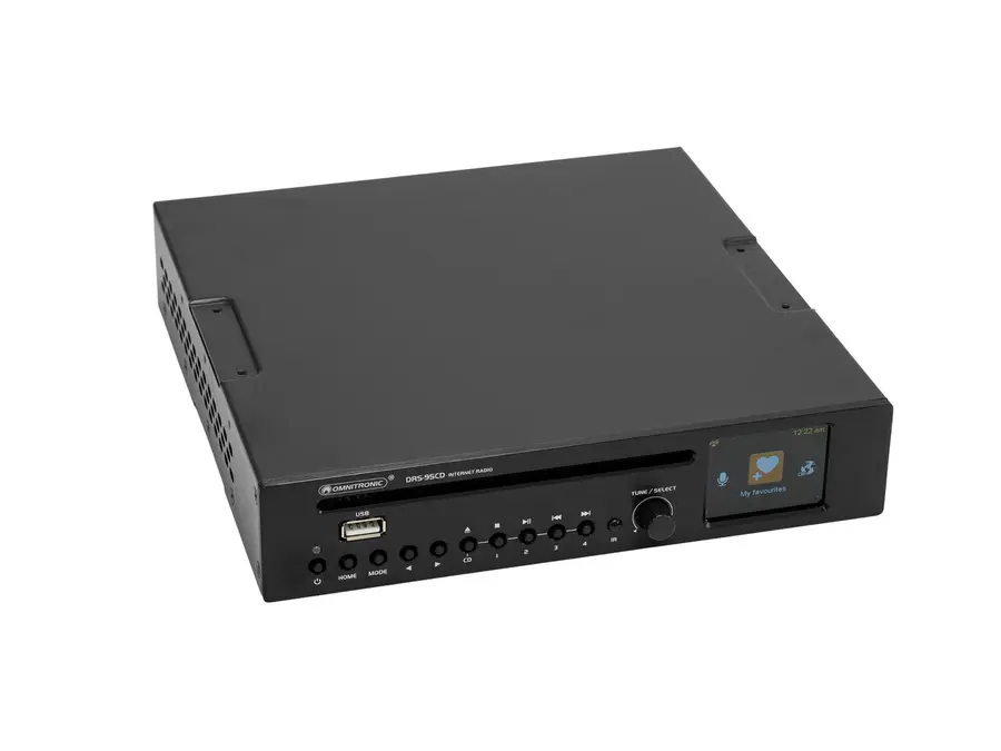 Omnitronic DRS-95CD Internet DAB+, FM, CD, Bluetooth, Wi-Fi 