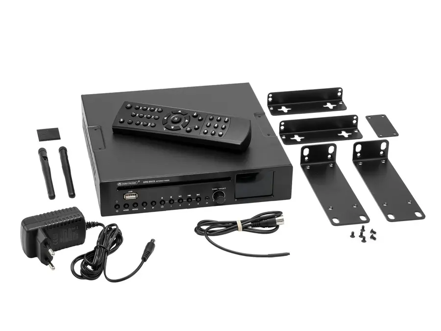 Omnitronic DRS-95CD Internet DAB+, FM, CD, Bluetooth, Wi-Fi 