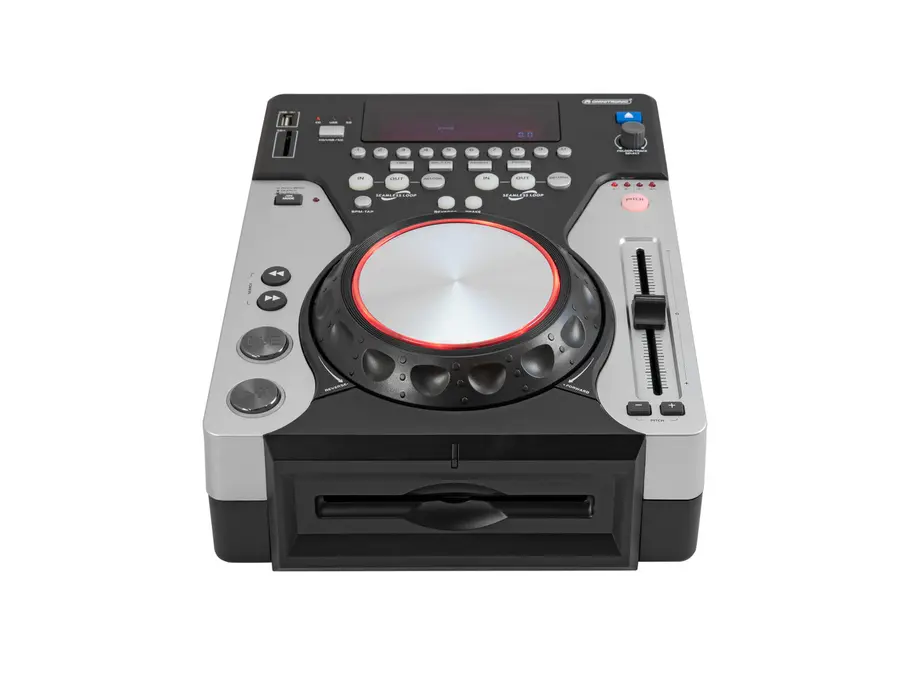 Omnitronic XMT-1400 MK2 CD Pl USB, SD, Scratch Jog Dial 