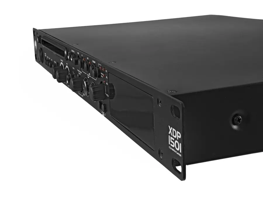 Omnitronic XDP-1501 CD/MP3 P 1U Rack, USB, Mic Input, IR Remote 