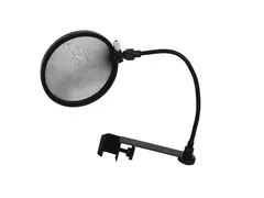 Omnitronic Microphone Pop Filter 155 mm Mesh, 33 cm Gooseneck