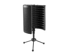 Omnitronic AS-04 Desk Absorber Foldable With Tripod For Studio/Live