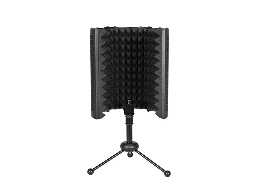Omnitronic AS-04 Desk Absorber Foldable With Tripod For Studio/Live 