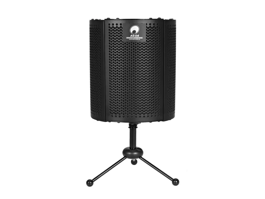 Omnitronic AS-04 Desk Absorber Foldable With Tripod For Studio/Live 