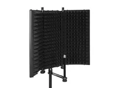Omnitronic AS-03 Foldable Mic 3 Folding Segments, Steel Frame