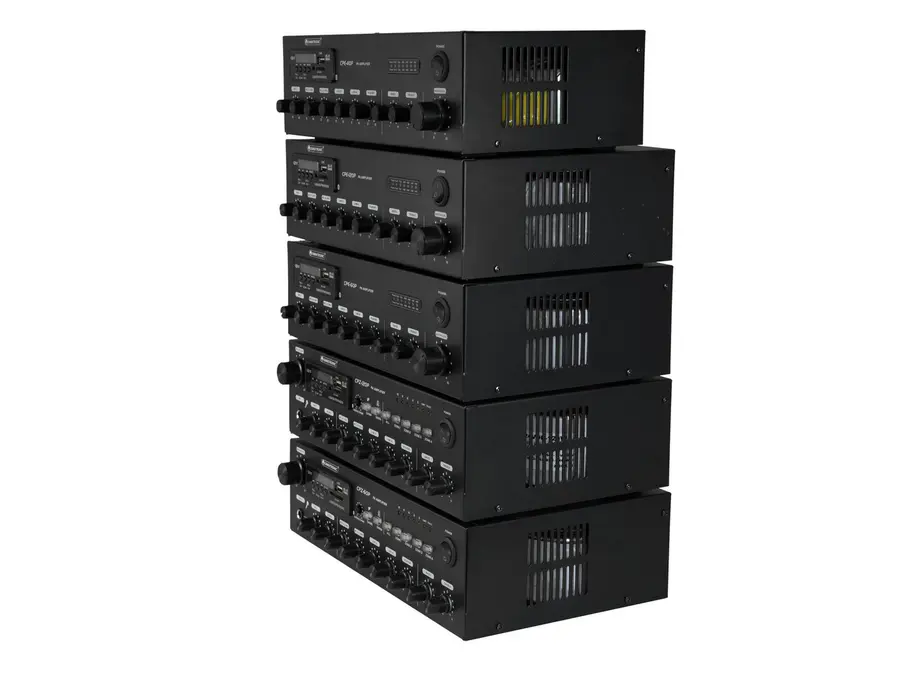 Omnitronic CPE-60P PA Mixer Bluetooth, USB, FM Tuner, 3 Mic Inputs 