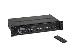 Omnitronic MA-120P PA Mixer 120 W RMS, Bluetooth, USB/SD, IR