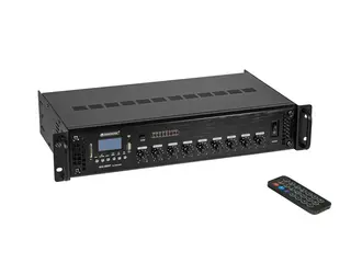 Omnitronic MA-120P PA Mixer 120 W RMS, Bluetooth, USB/SD, IR