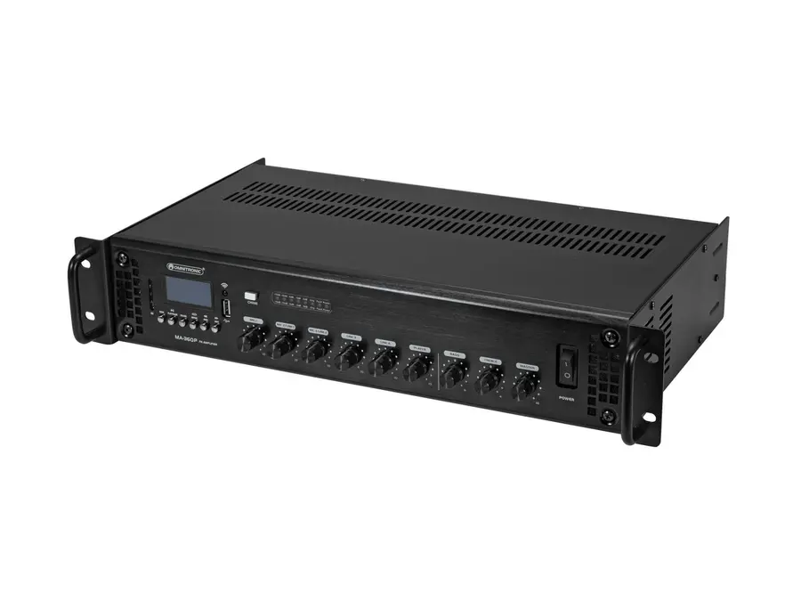 Omnitronic MA-360P PA Mixer 360 W RMS, Bluetooth, USB/SD Playback 