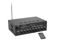 Omnitronic CPZ-60P PA Mixer 4-Zone, 60 W, Bluetooth, USB/SD
