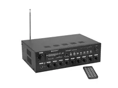 Omnitronic CPZ-120P PA Mixer 4-Zone, Bluetooth, Audio Player, 120W