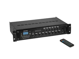 Omnitronic MAVZ-240.6P PA Amp 6-Zone, 240 W RMS, Bluetooth