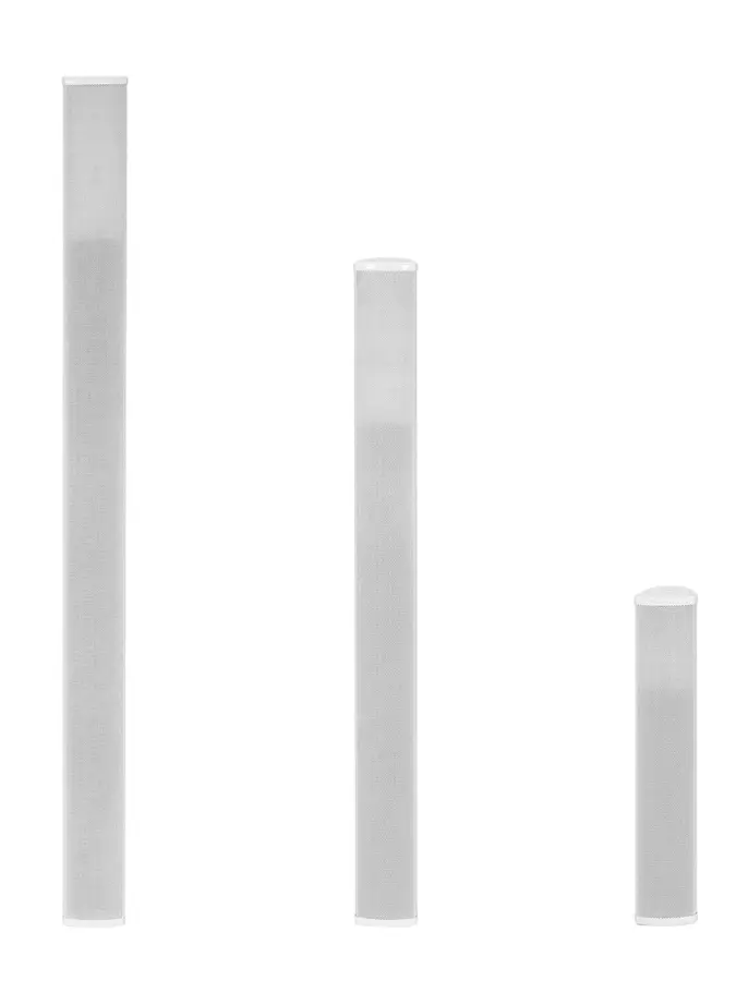 Omnitronic PCS-250 Column Speaker Weatherproof Aluminium, Wall Bracket 